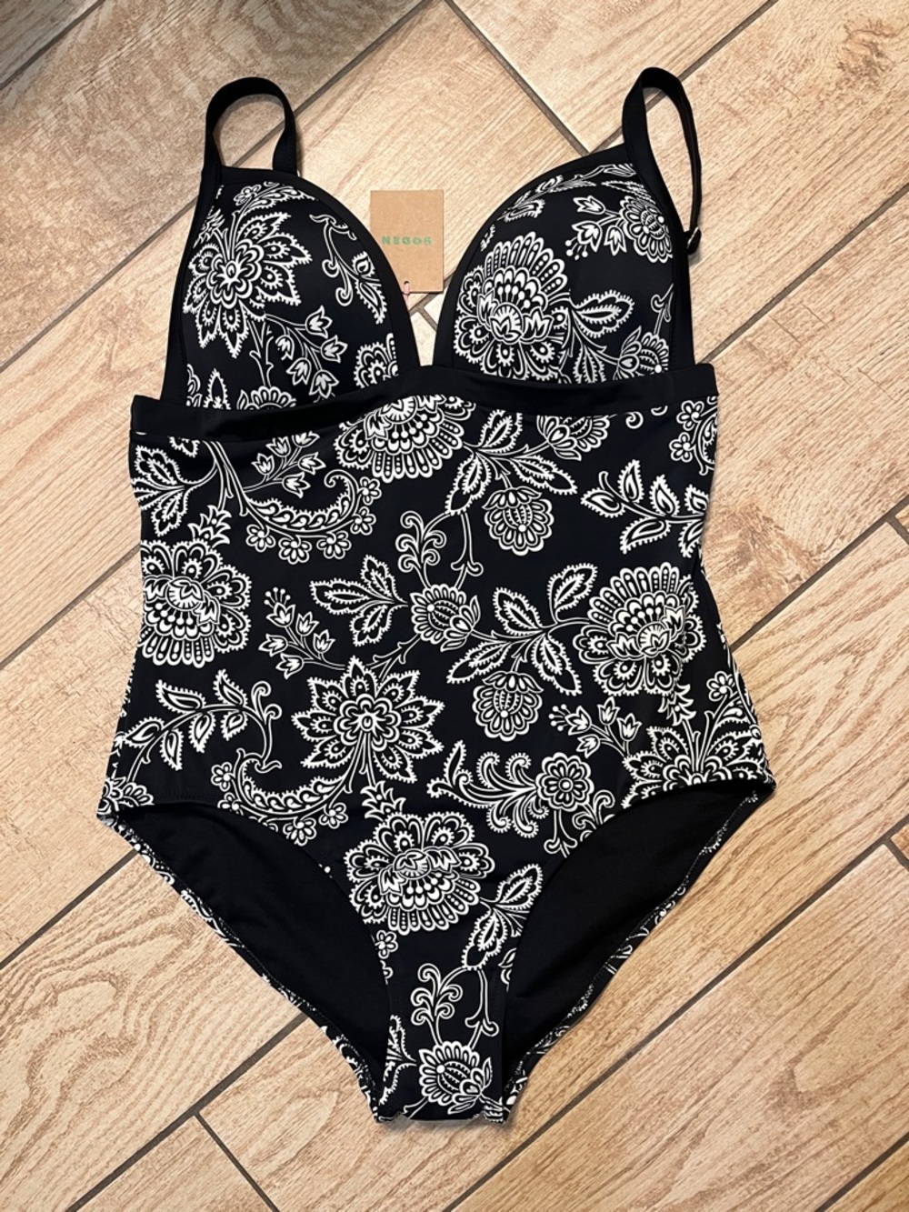 Boden NWT Floral Bathing suit Size 12